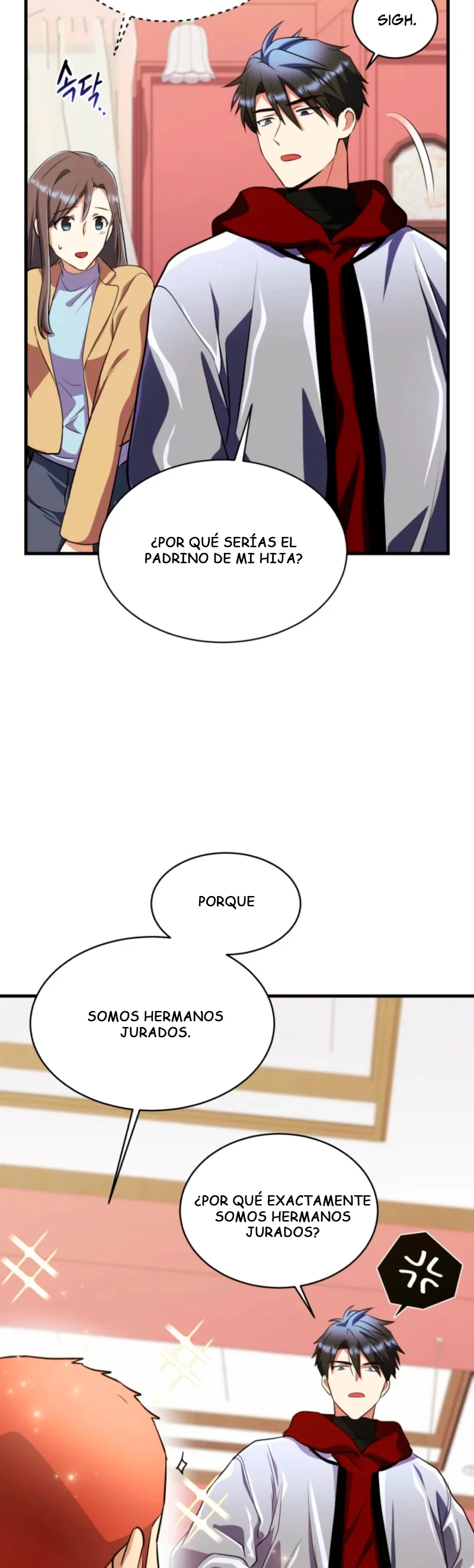 Incluso un ser supremo es papá por primera vez Capítulo 44 - página 6