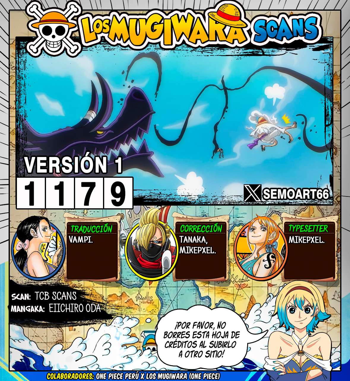 One Piece Capítulo 1179 - página 1