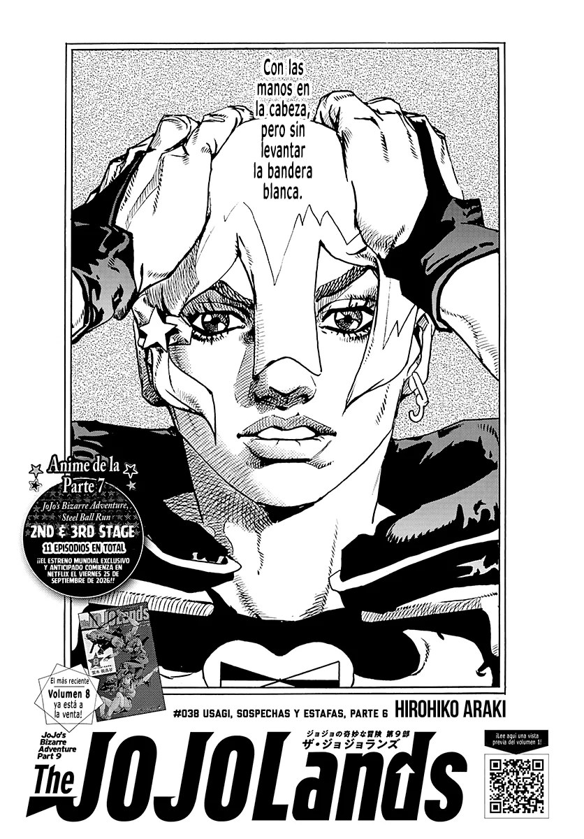 JoJo's Bizarre Adventure - Parte 9: The JoJoLands Capítulo 38 - página 1