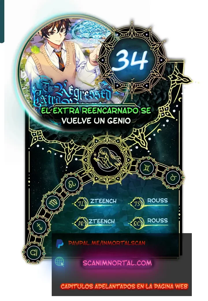 El Extra Reencarnado se Vuelve un Genio Capítulo 34 - página 1