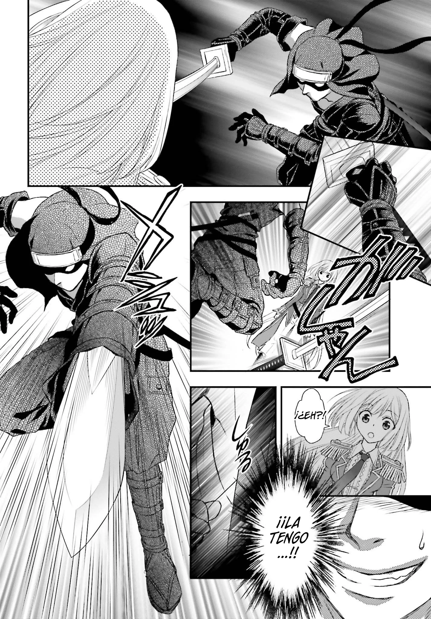 Shinigami ni Sodaterareta Shoujo wa Shikkoku no Ken wo Mune ni Idaku Capítulo 2 - página 29