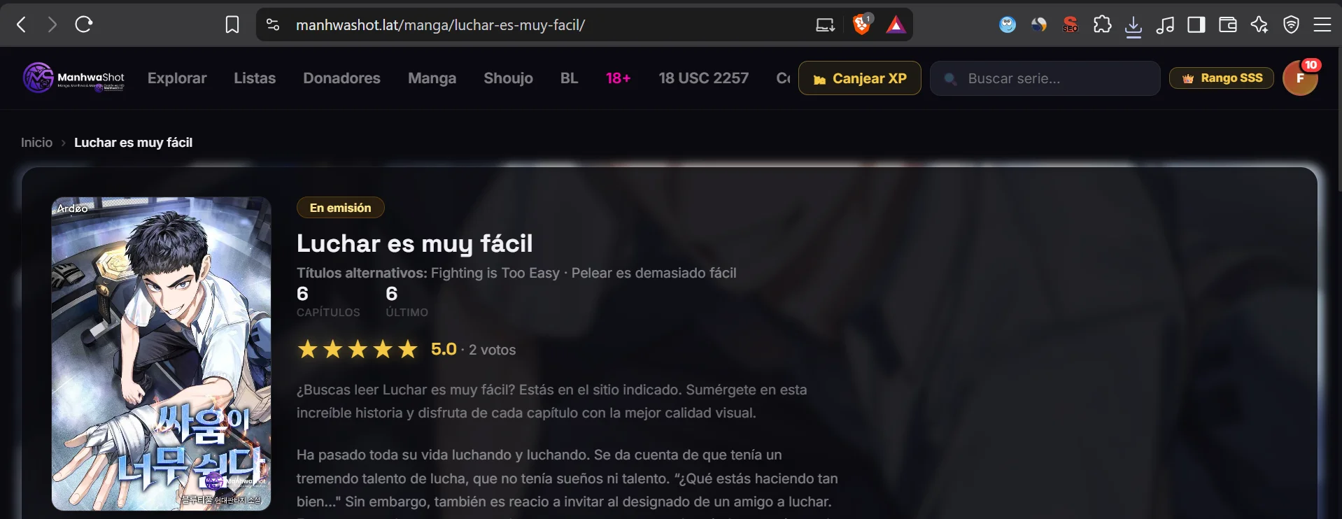 Luchar es muy fácil Capítulo 4 - página 25