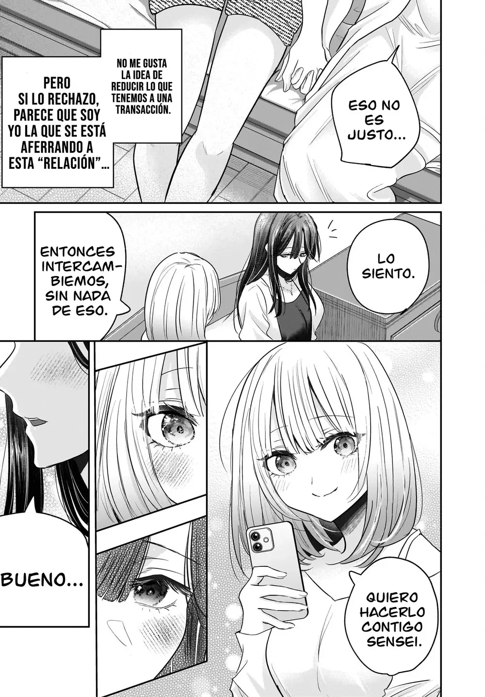 Hitozuma Kyoushi ga Oshiego no Joshikousei ni Dohamari Suru Hanash Capítulo 4 - página 35