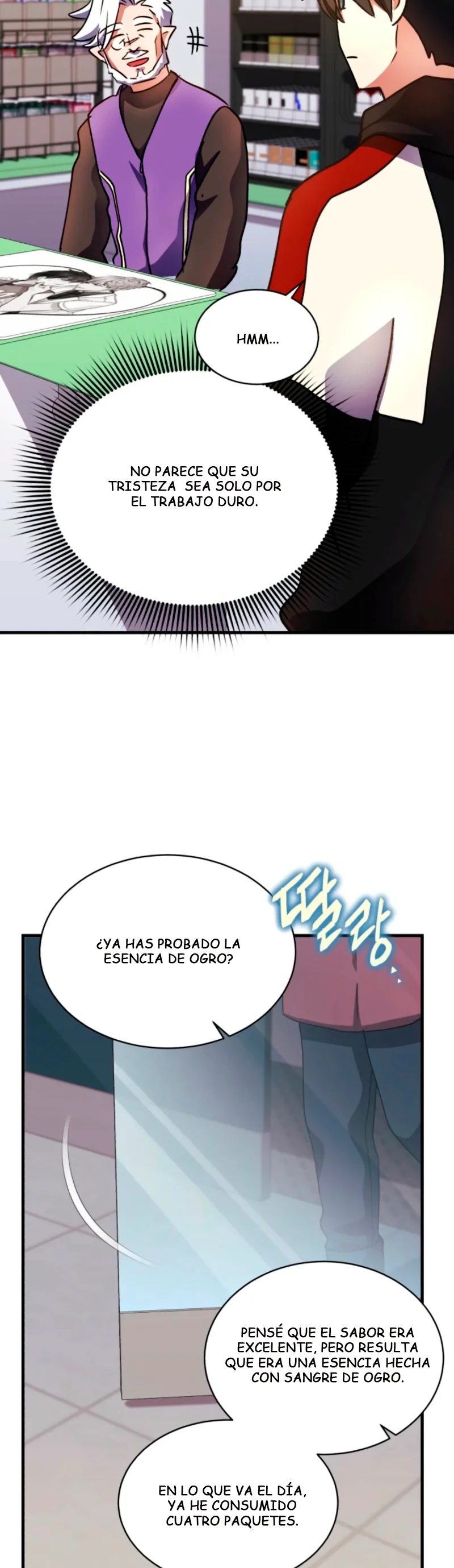 Incluso un ser supremo es papá por primera vez Capítulo 39 - página 6