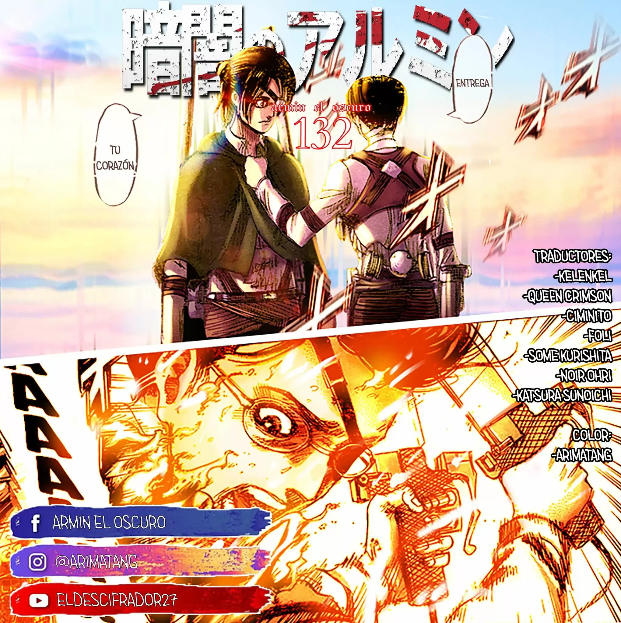 Shingeki no Kyojin Capítulo 132 - página 1