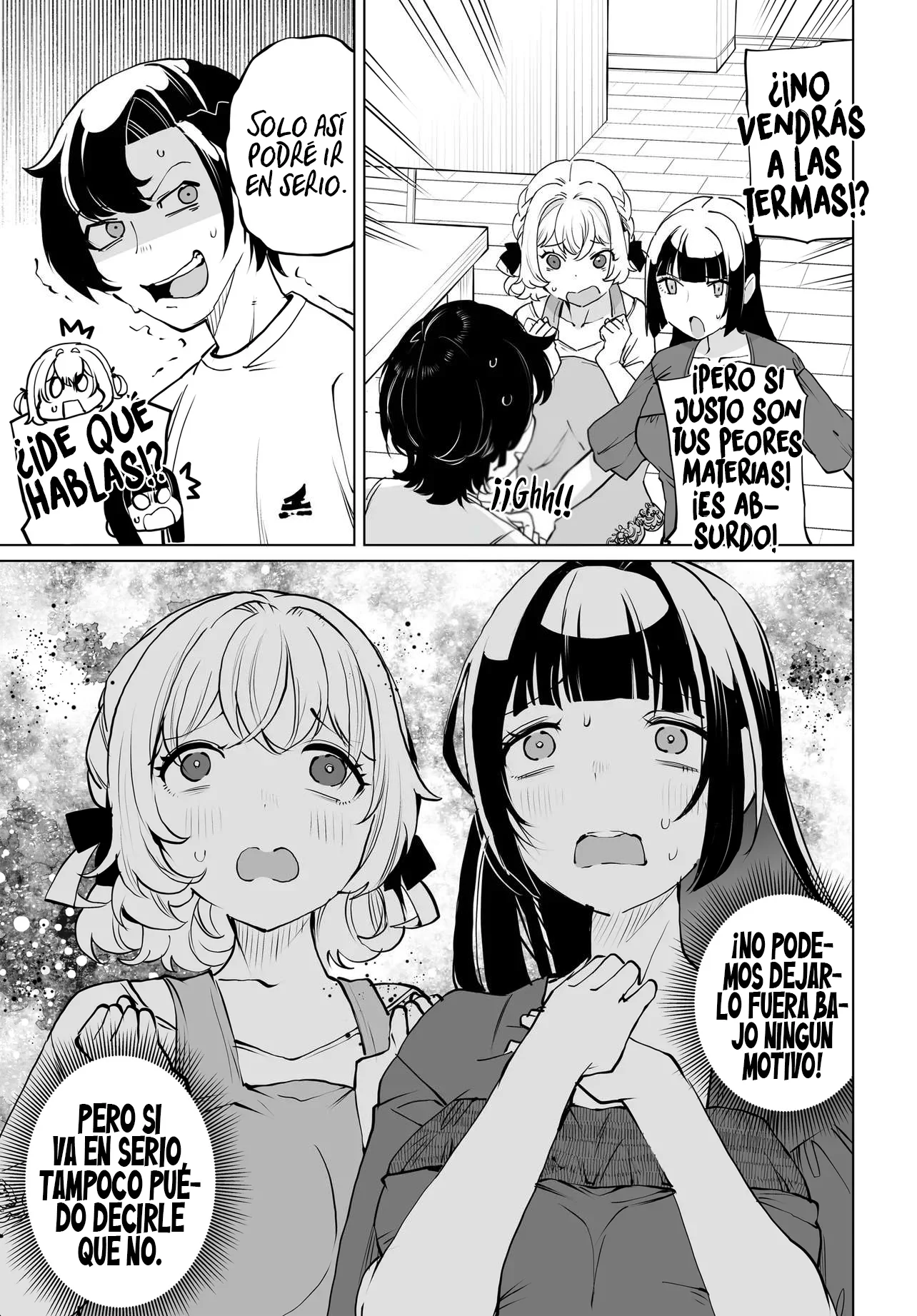 ¿Que pasaria si decido ayudar a dos hermanas que odian a los hombres? Capítulo 32 - página 27