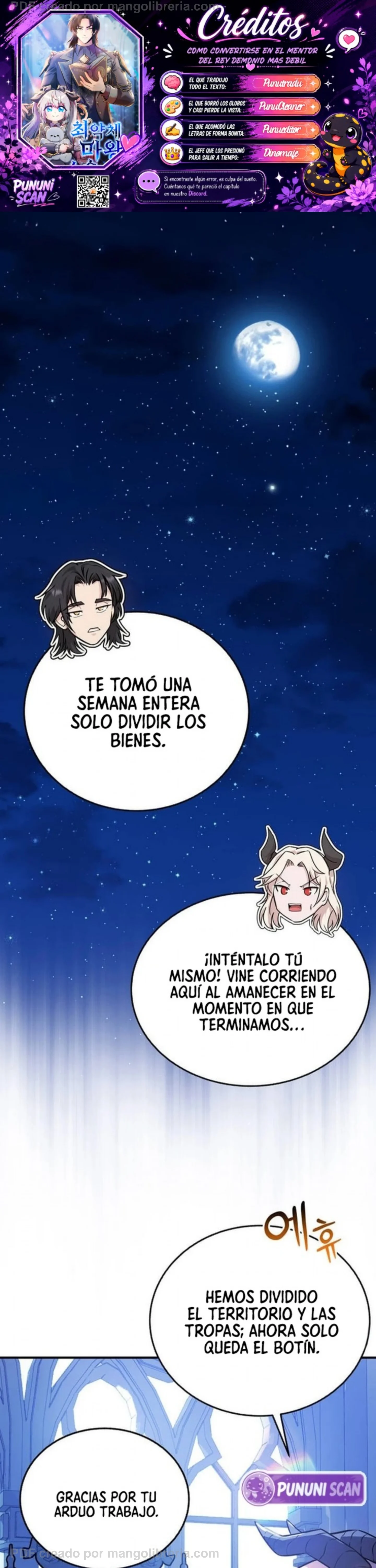 Me convertí en el amo del rey demonio más débil Capítulo 9 - página 1
