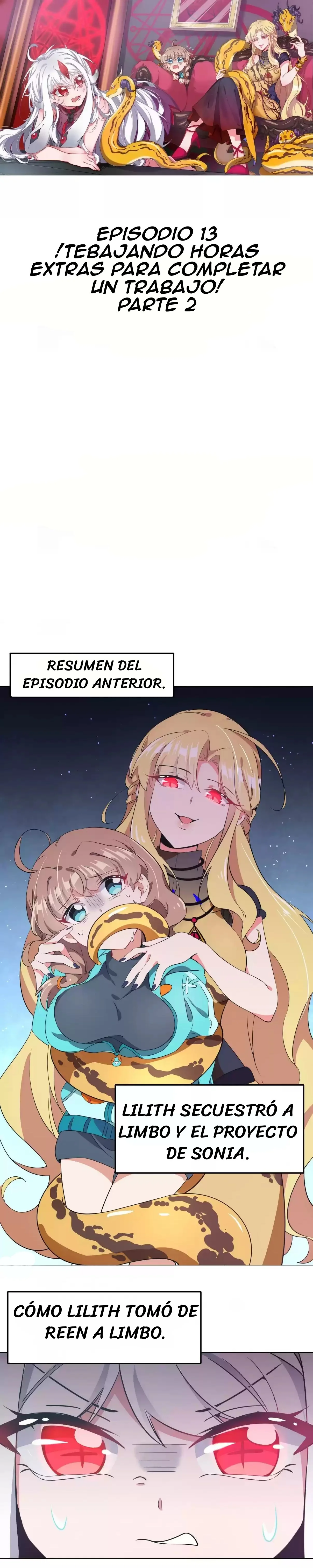 ¡TRABAJANDO HORAS EXTRAS PARA DESTRUIR EL MUNDO! Capítulo 13 - página 1
