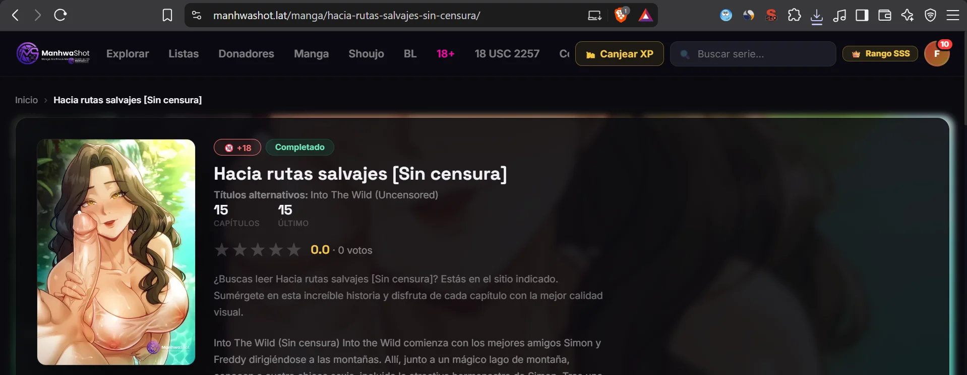 Hacia rutas salvajes [Sin censura] Capítulo 10 - página 2