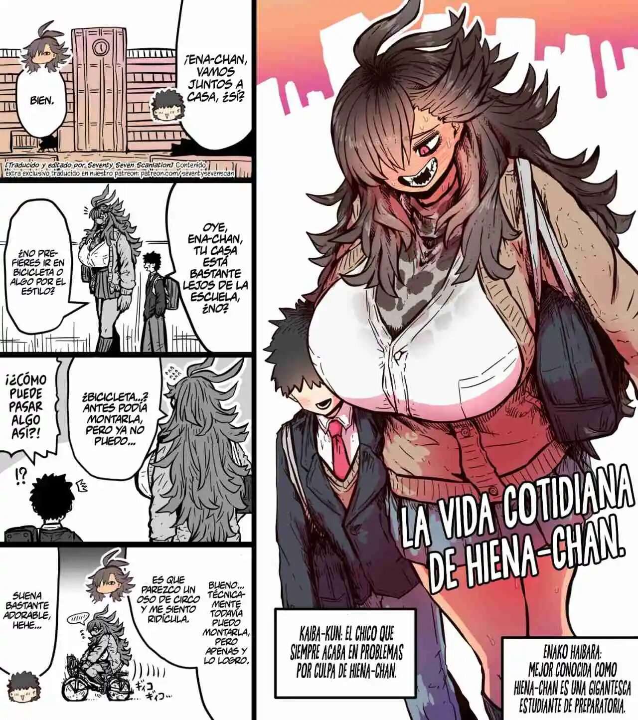 Siendo el objetivo de Hiena-chan Capítulo 36 - página 2