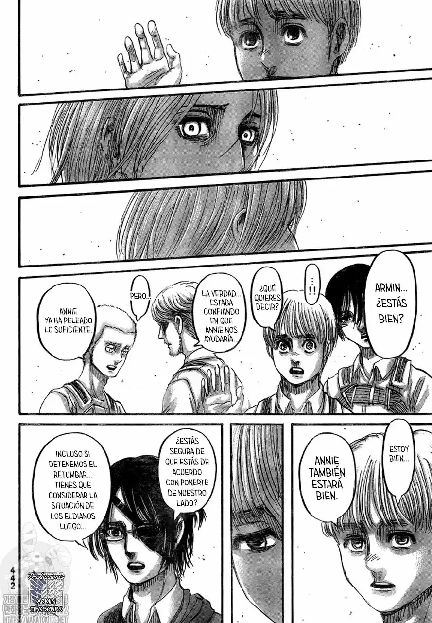 Shingeki no Kyojin Capítulo 132 - página 19