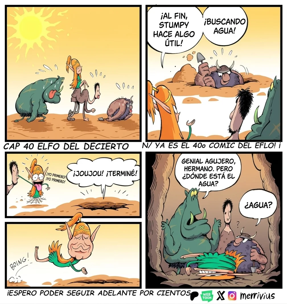 la elfa humanofobica Capítulo 40 - página 1