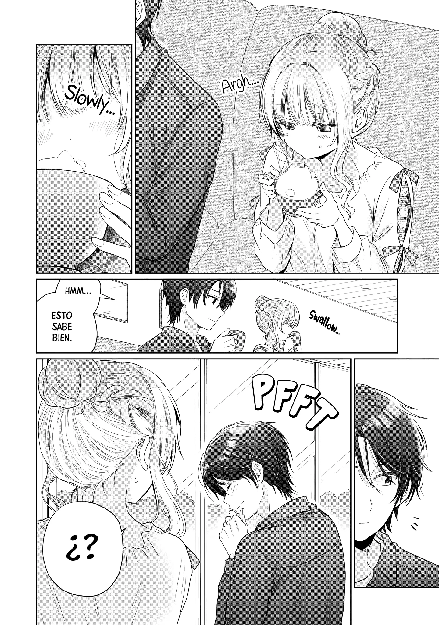 Otonari no Tenshi-sama ni Itsu no Ma ni ka Dame Ningen ni Sareteita Ken Capítulo 28.1 - página 13