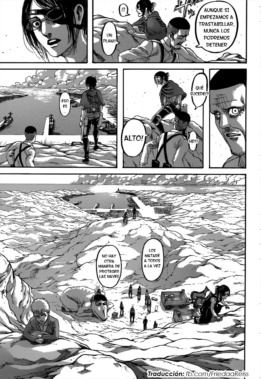 Shingeki no Kyojin Capítulo 128 - página 4