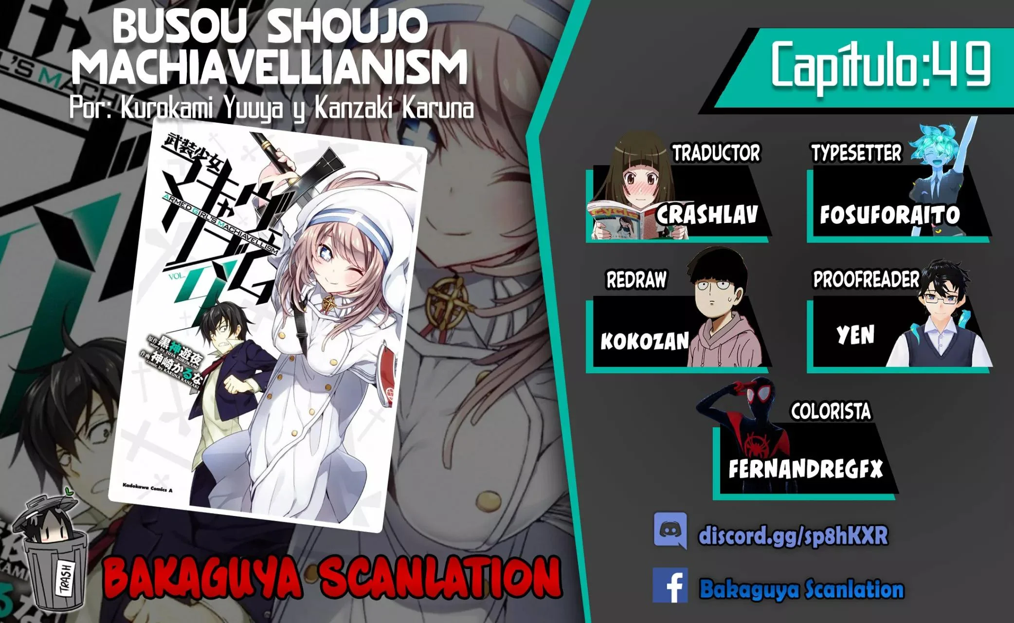 Busou Shoujo Machiavellism Capítulo 49 - página 1