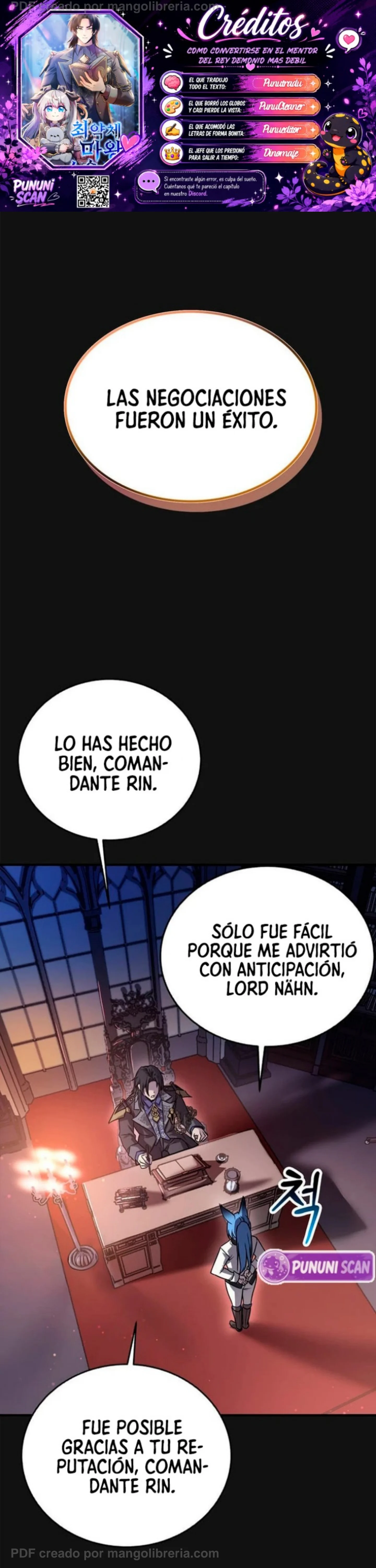 Me convertí en el amo del rey demonio más débil Capítulo 6 - página 1