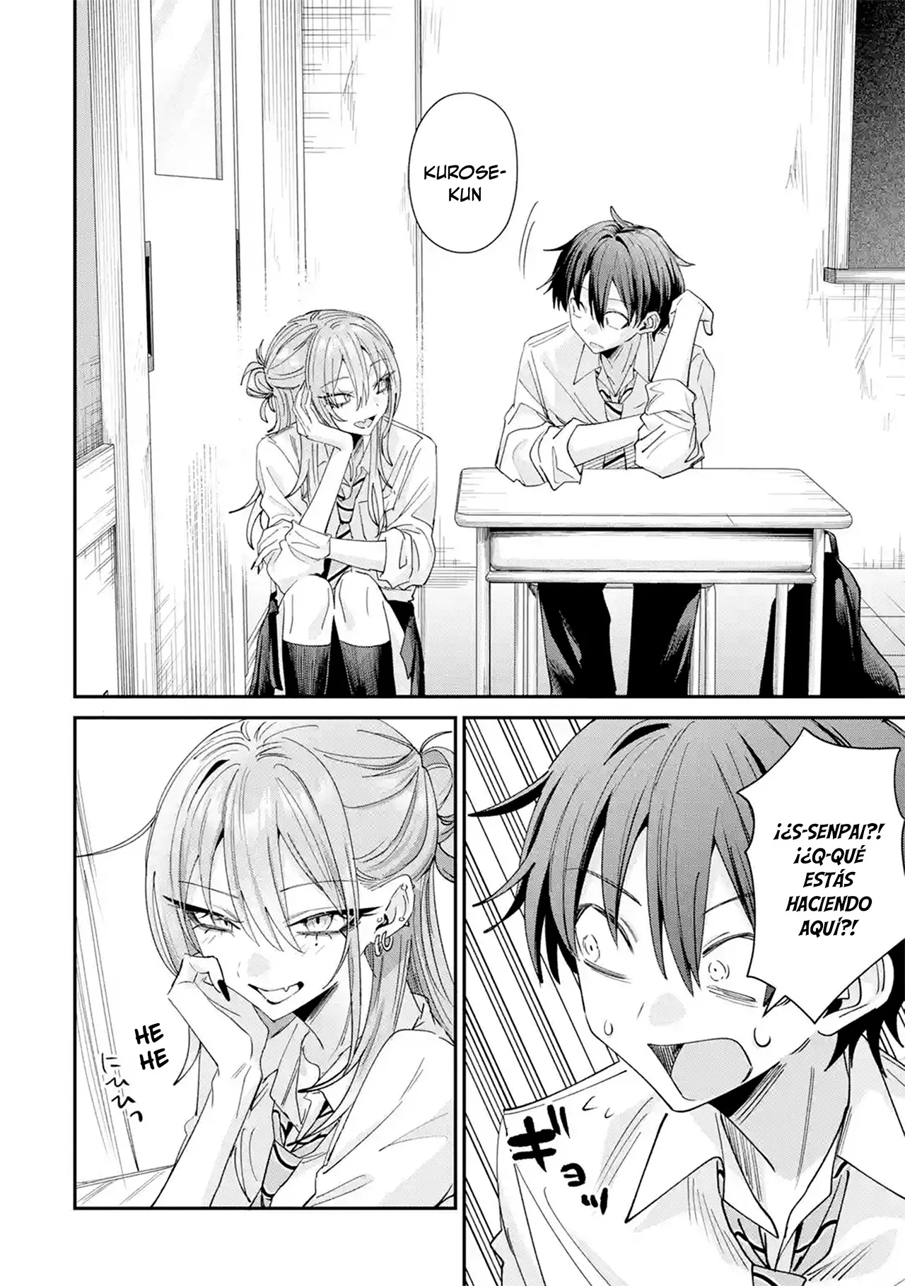 Haimiya-senpai wa Kowakute Kawaii Capítulo 42 - página 4
