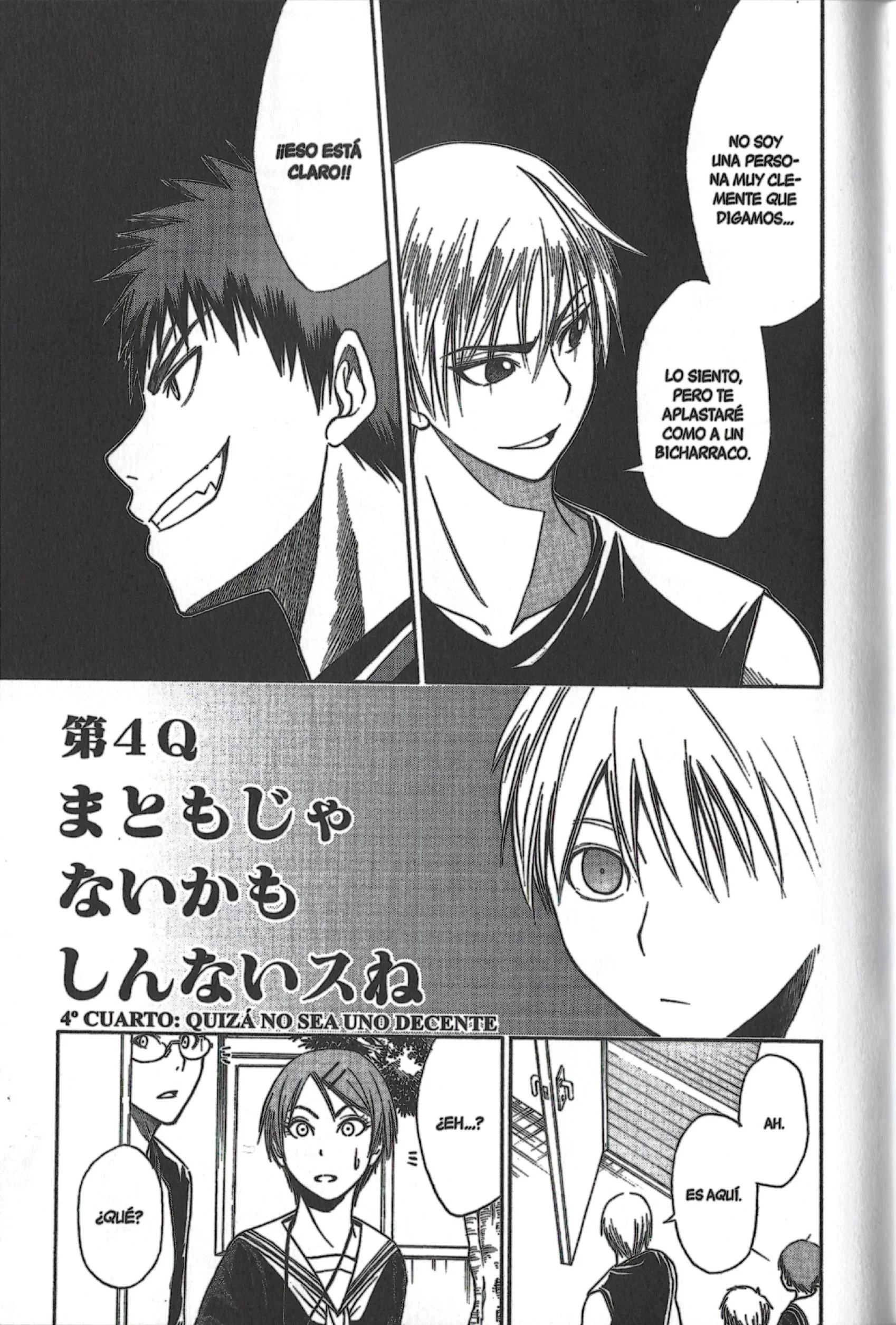 Kuroko no basket Capítulo 4 - página 3