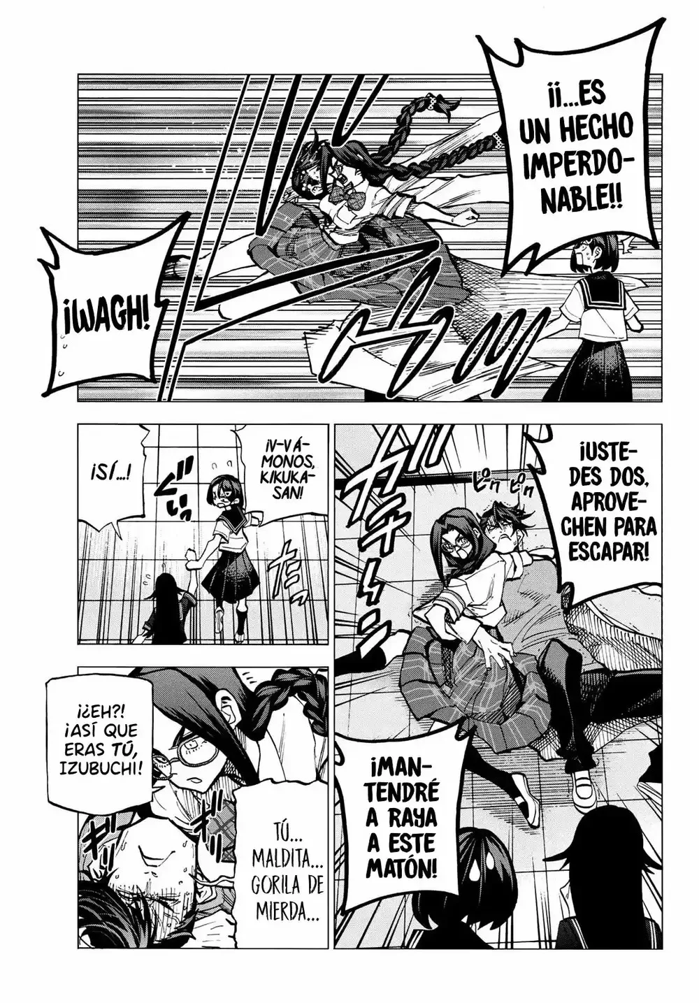 Ponkotsu Fuukiiin to Skaato take ga Futekisetsu na JK no Hanashi Capítulo 11 - página 16