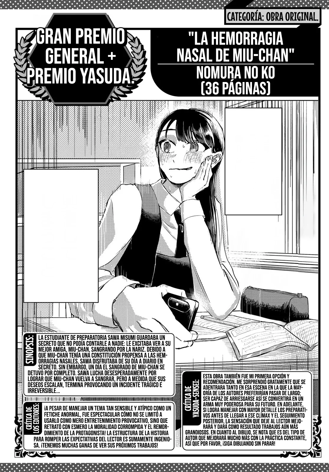 La hemorragia nasal de Miu-chan Capítulo 1 - página 37