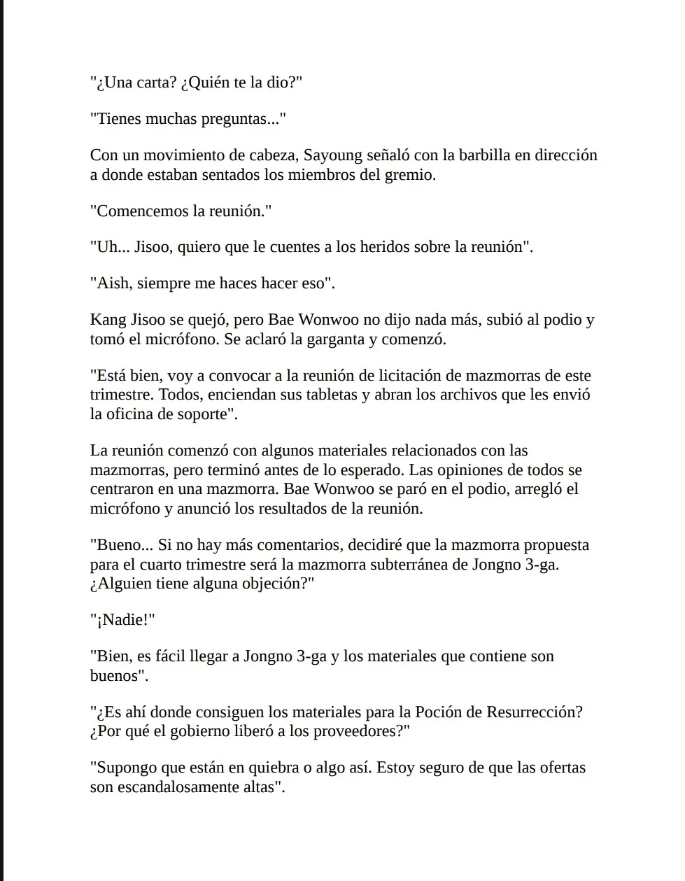 El cazador quiere vivir tranquilamente Capítulo 10 - página 5