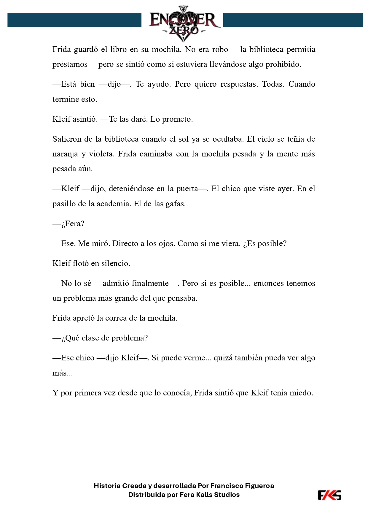 Encover:Zero Capítulo 3 - página 9