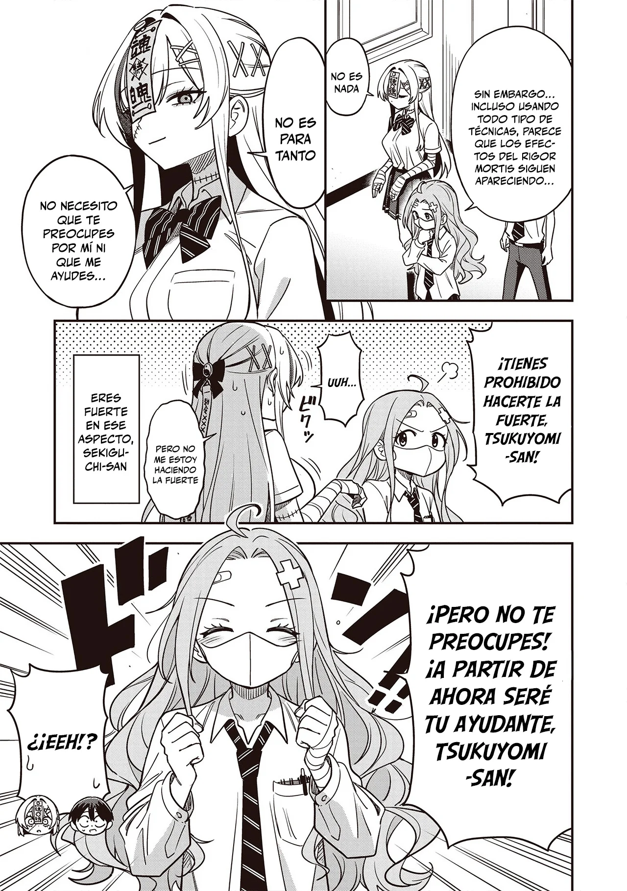 Undead-san no Bukiyou na Seishun Capítulo 6 - página 13