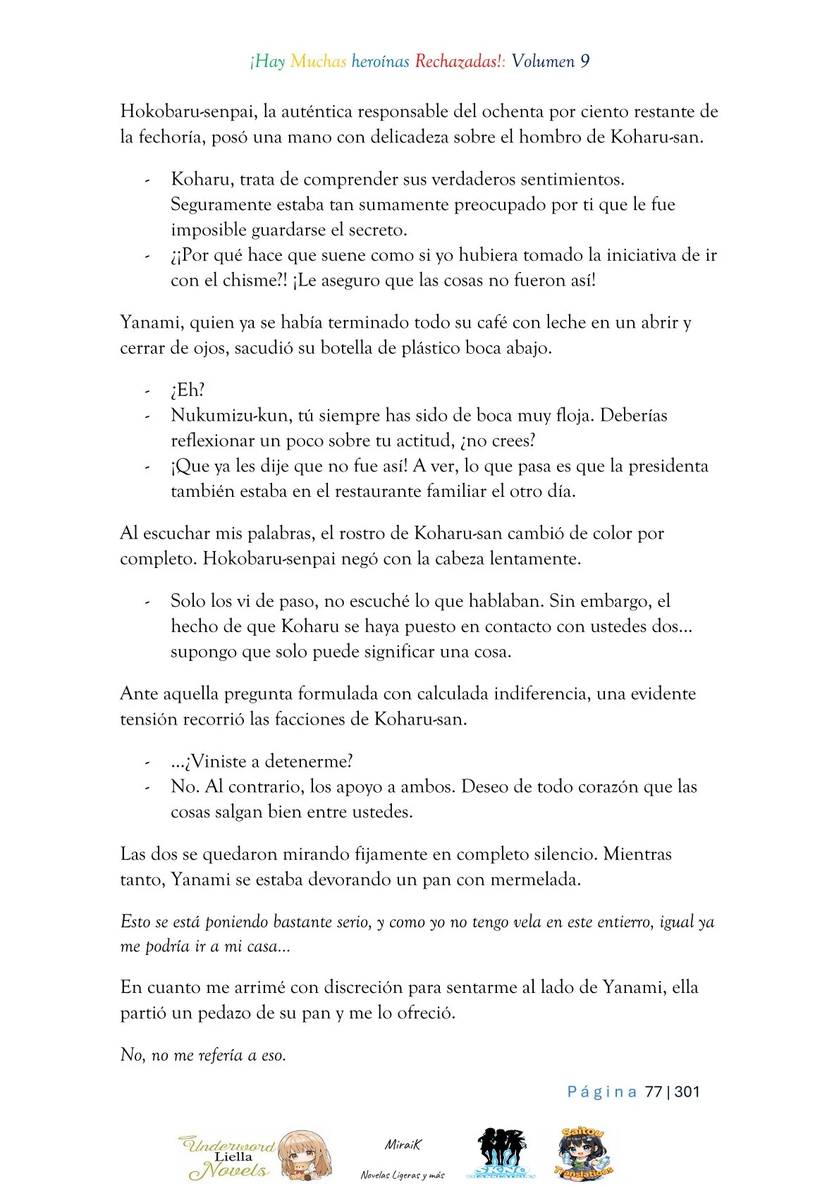 Makeine: Too Many Losing Heroines! Capítulo 9.2 - página 6