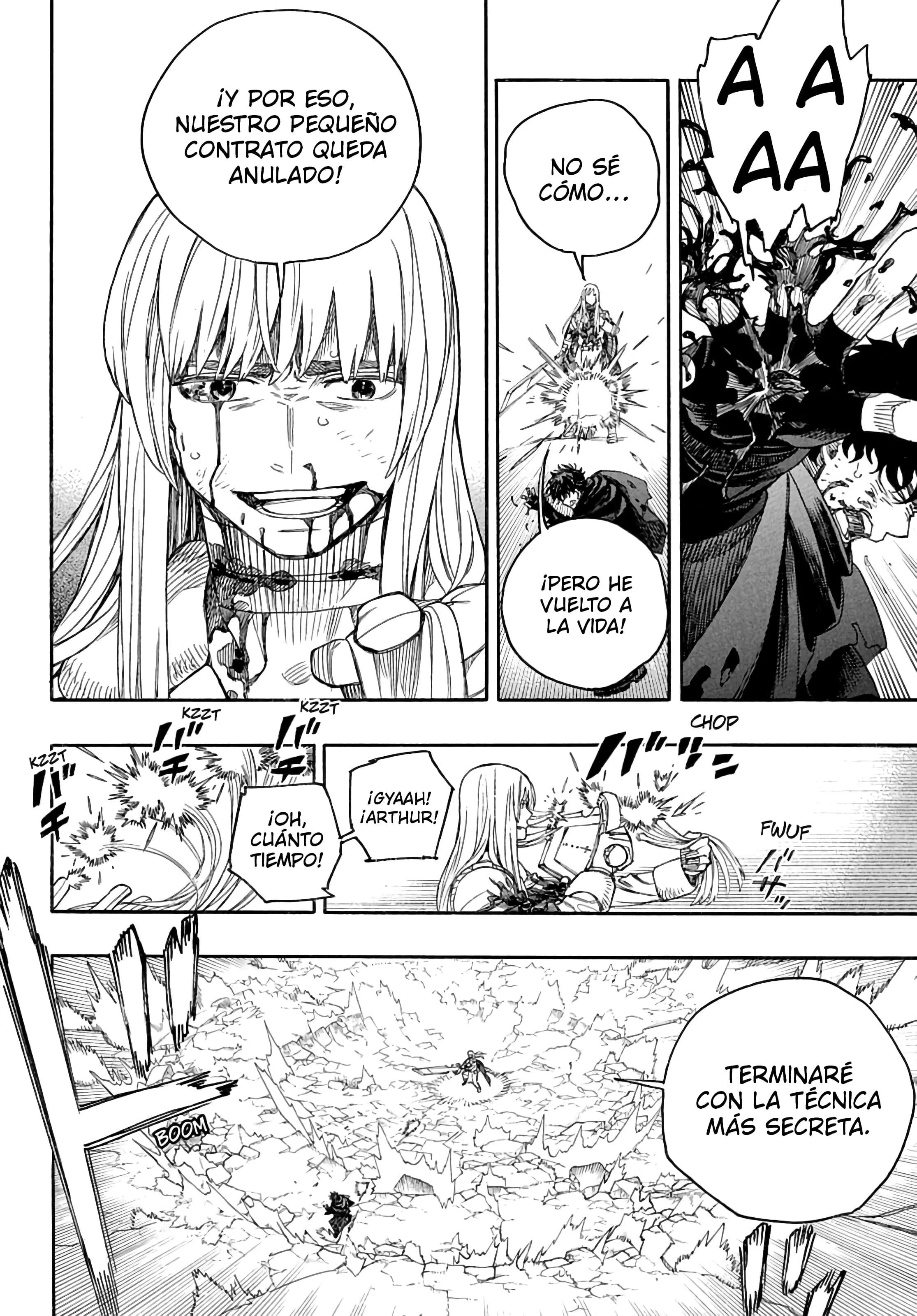 Ao No Exorcist Capítulo 168 - página 38