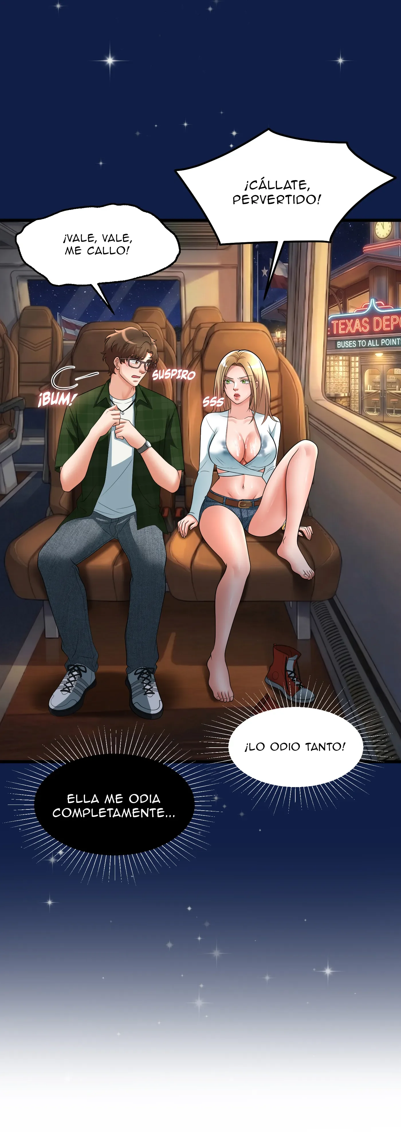 En ruta con mi hermanastra (Sin censura) Capítulo 2 - página 6