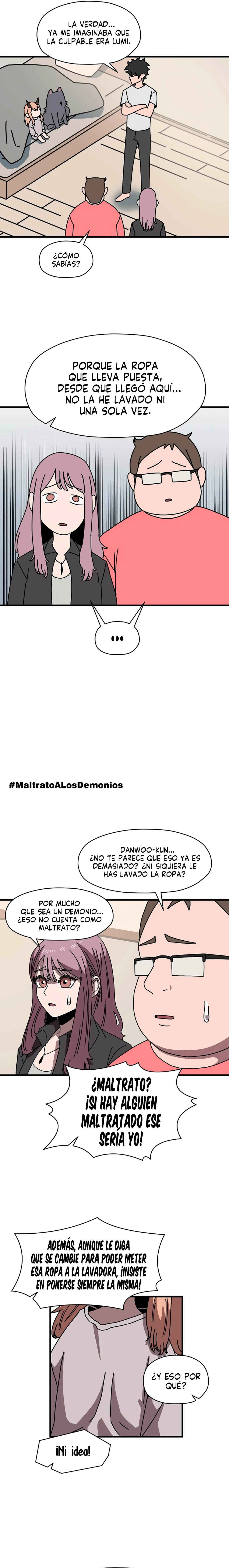 Protegiendo Temporalmente a un Demonio Capítulo 9 - página 13