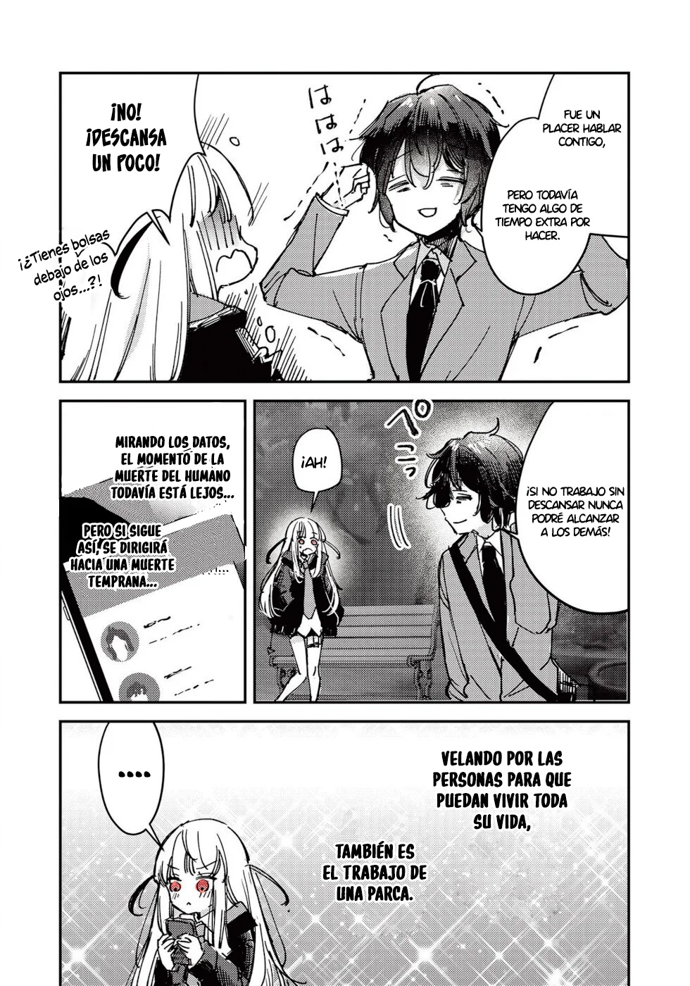Ningen ni Koisuru Shinigami-chan Capítulo 40 - página 9
