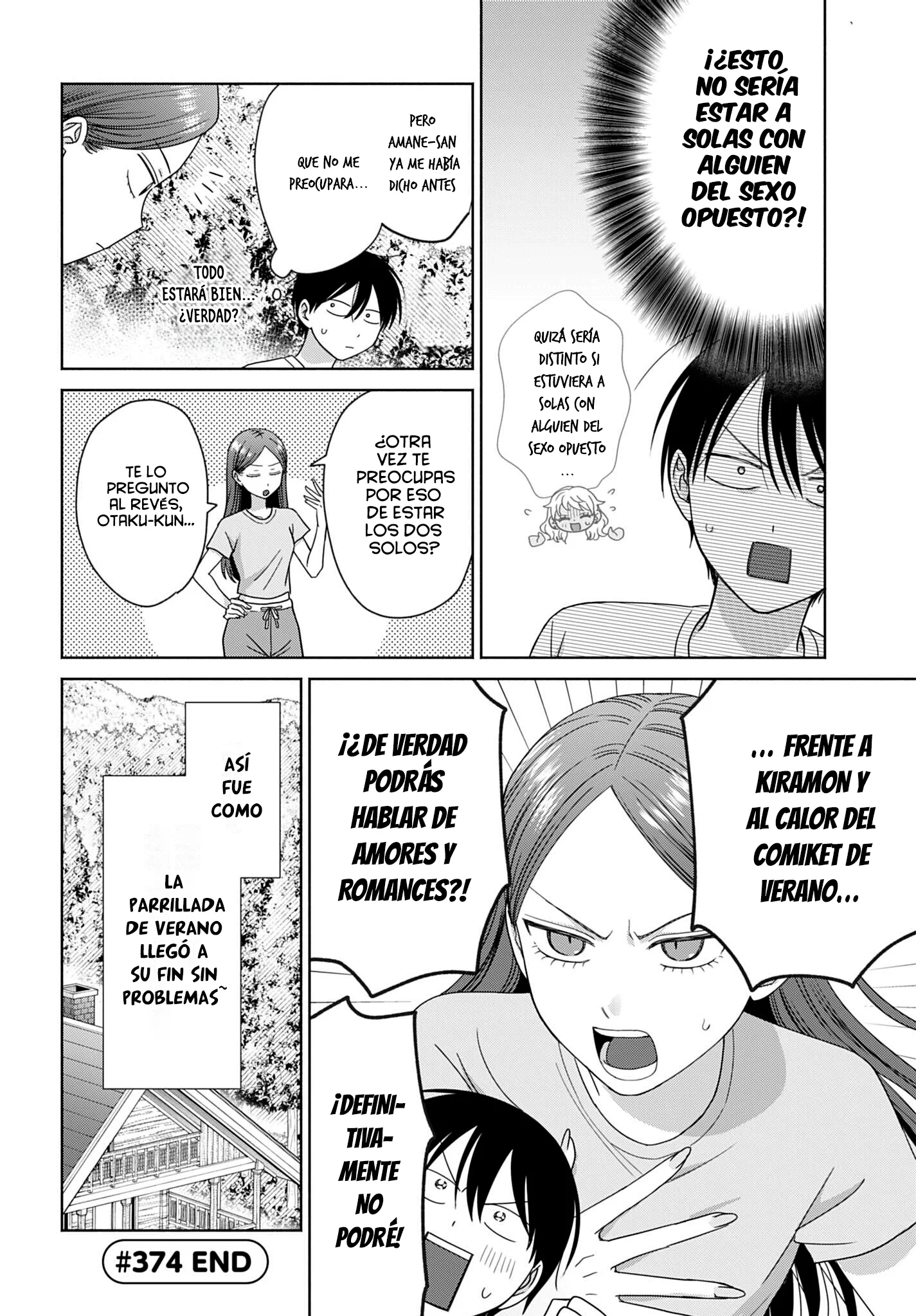 Otaku ni Yasashii Gyaru wa Inai!? Capítulo 374 - página 8