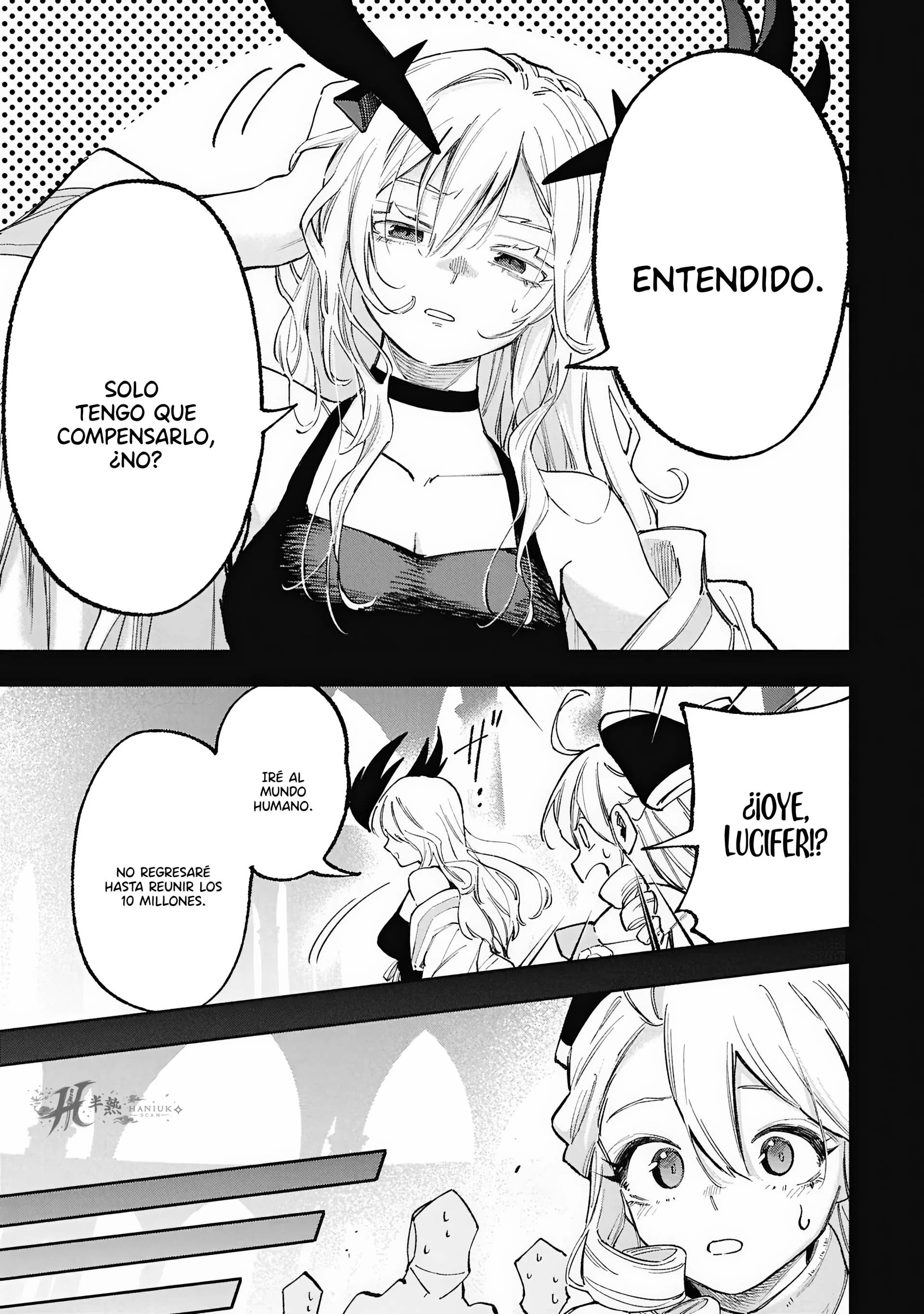 Lucifer-san no Daraku Gohan Capítulo 3 - página 8