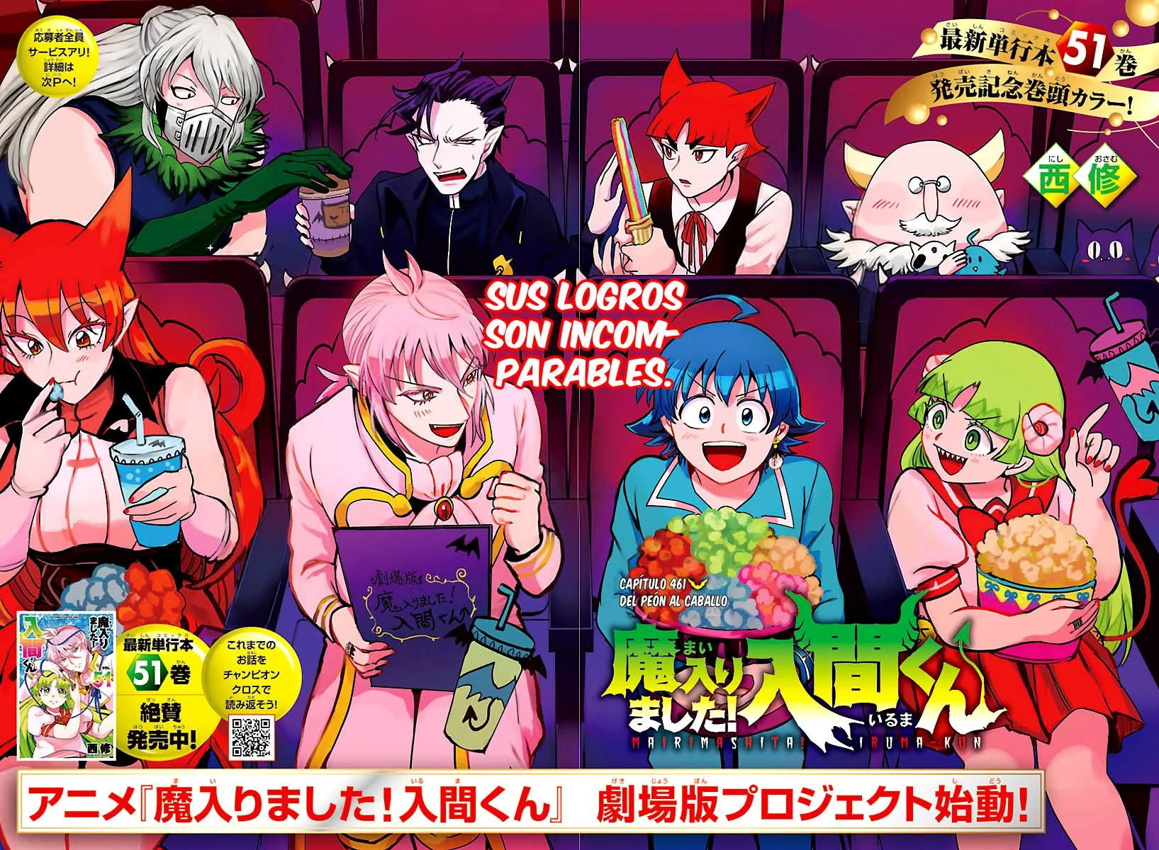 Mairimashita! Iruma-kun Capítulo 461 - página 2
