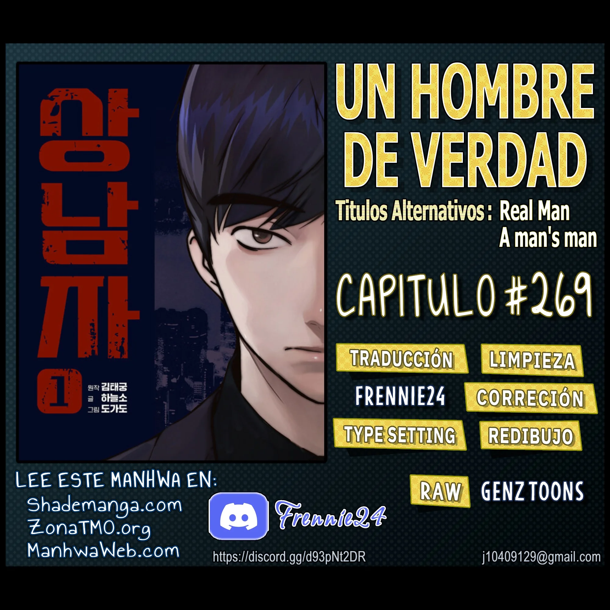 Hombre de Verdad Capítulo 269 - página 1