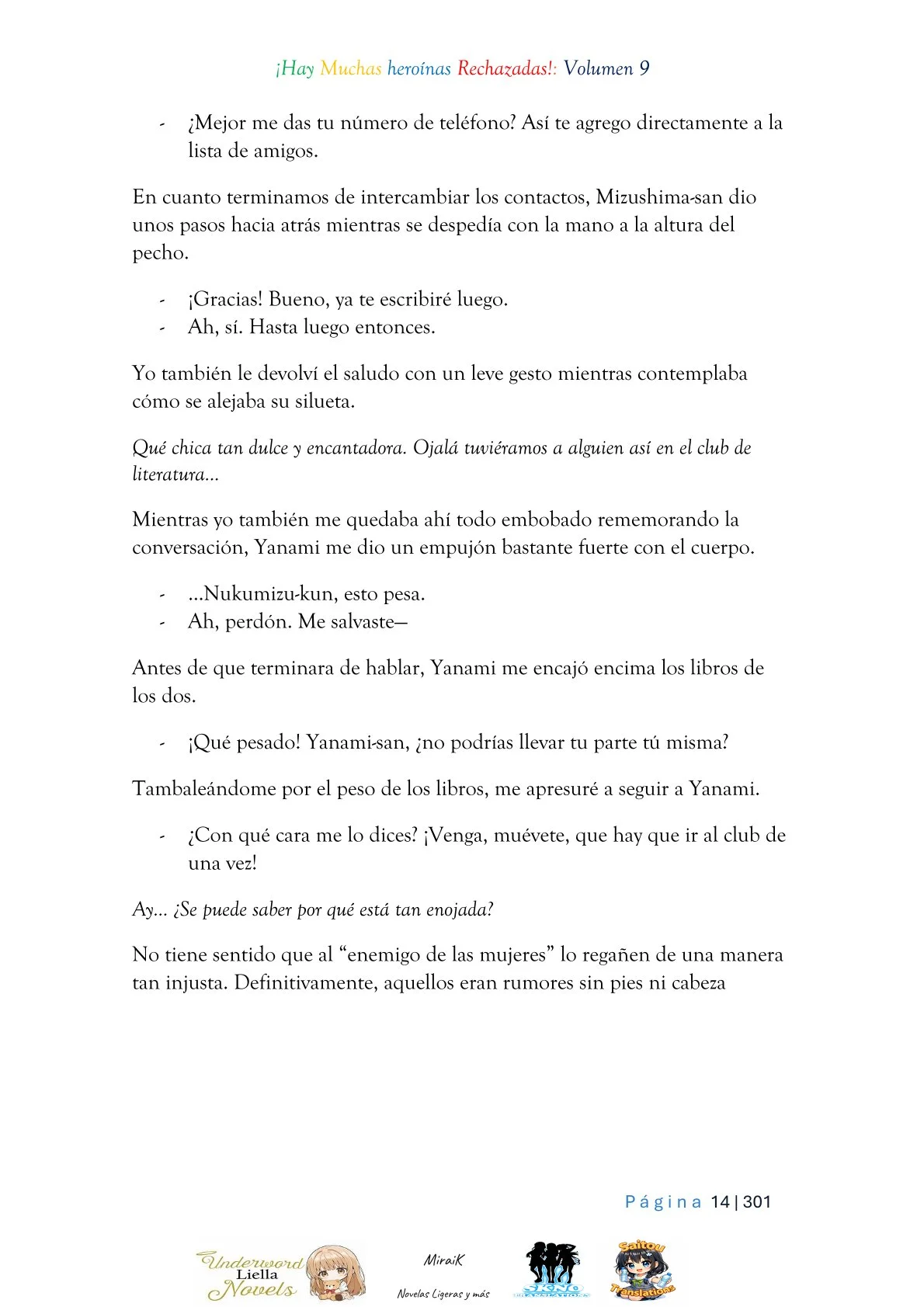 Makeine: Too Many Losing Heroines! Capítulo 9.1 - página 12