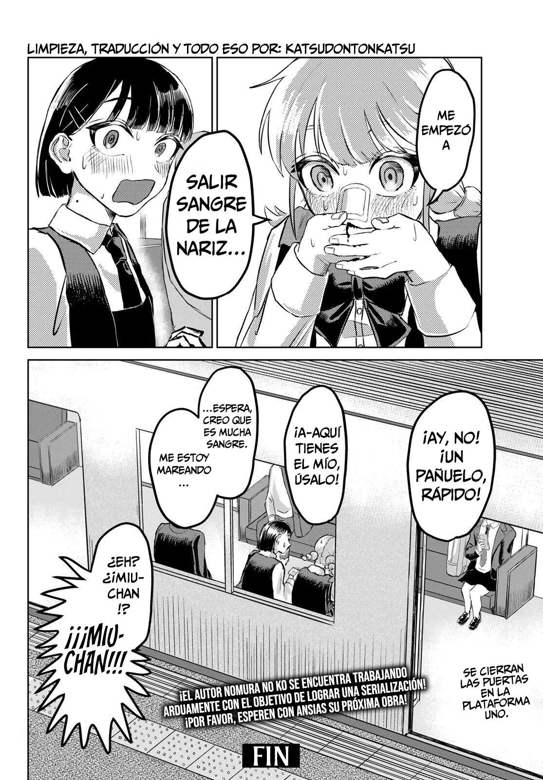 La hemorragia nasal de Miu-chan Capítulo 1 - página 36