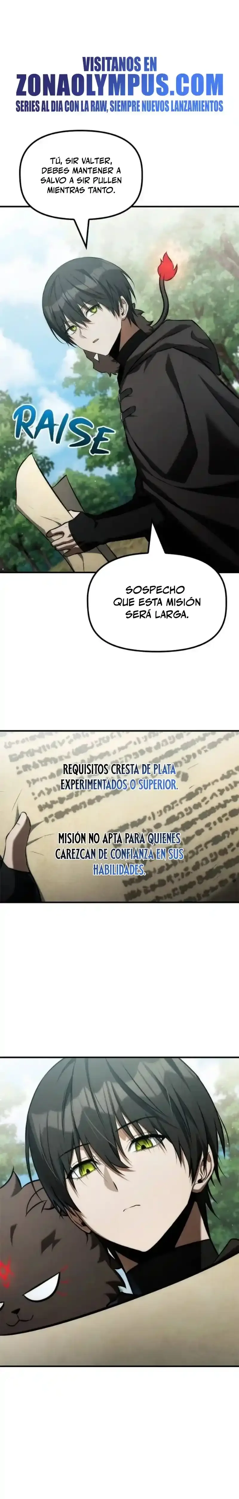 El Joven Heredero de la Familia de Nigromantes Capítulo 48 - página 1
