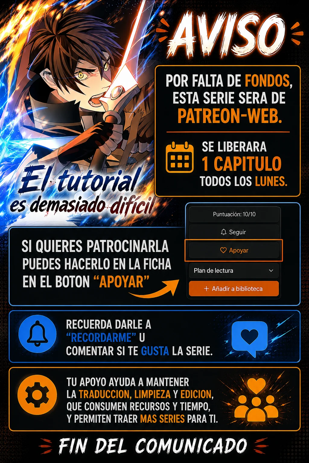 El tutorial es demasiado difícil Capítulo 286 - página 2