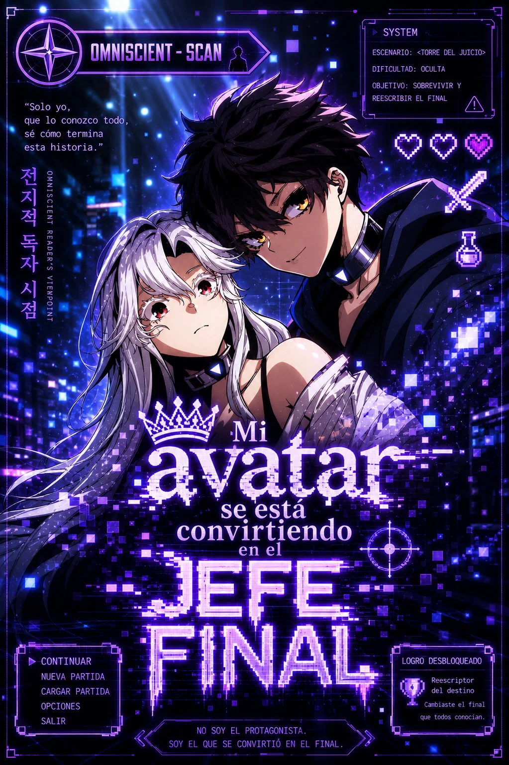 ¡Mi avatar se está convirtiendo en el jefe final!!