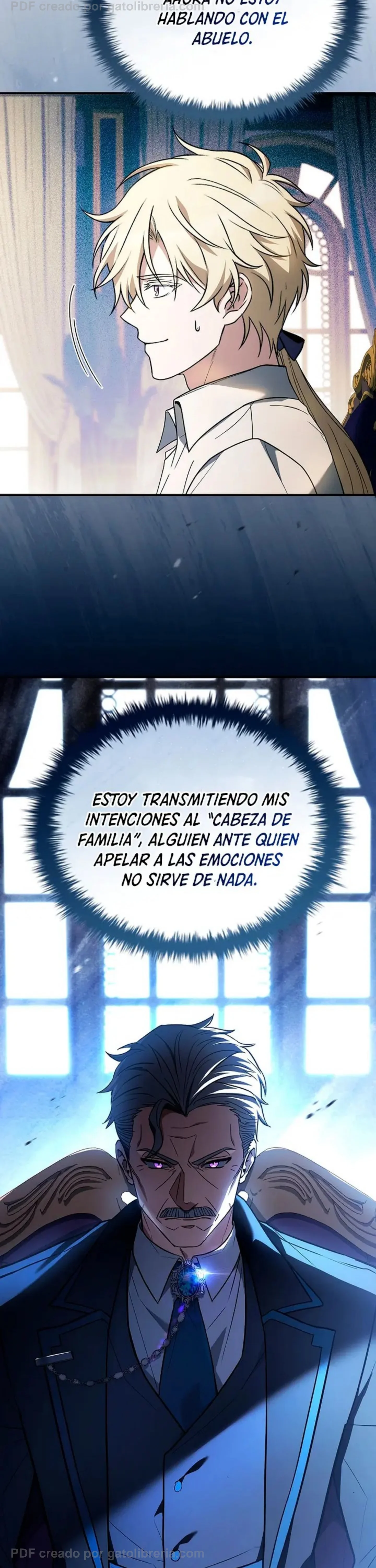 No me interesa ser el sucesor; mejor me dedicaré a sanar. Capítulo 28 - página 3