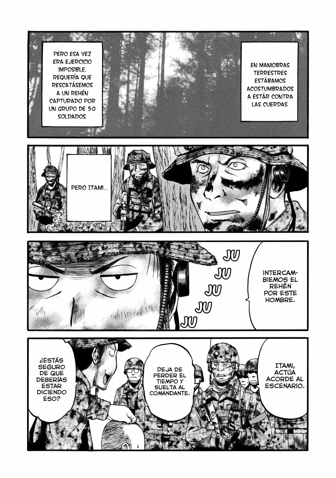 Gate: ¡Así lucharon allí las Fuerzas de Autodefensa de Japón! Capítulo 99 - página 4
