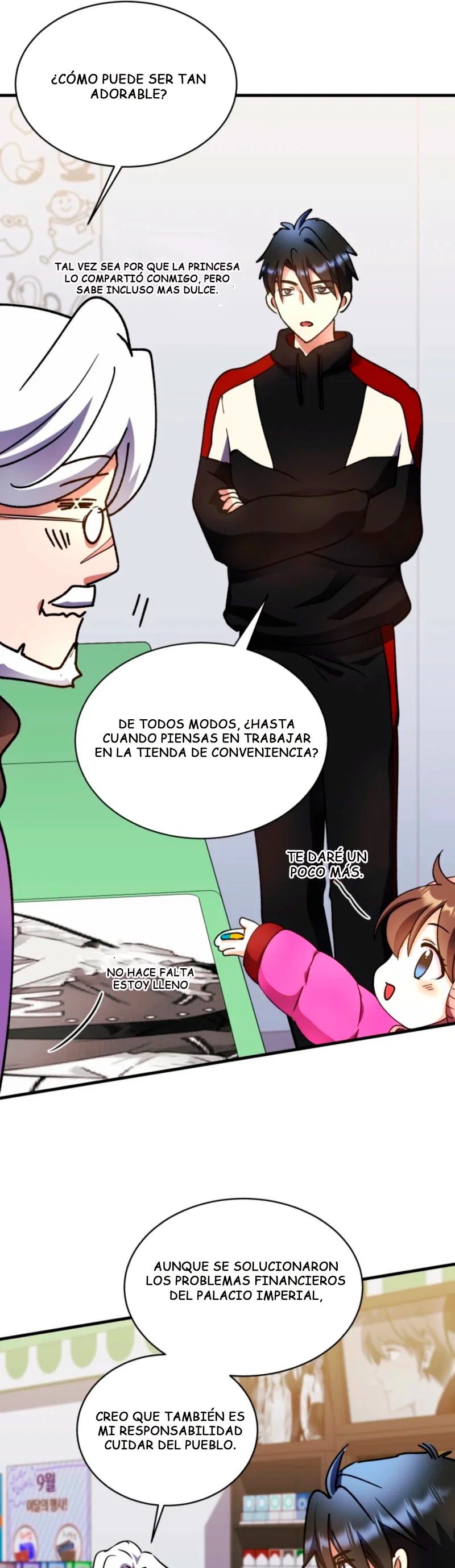 Incluso un ser supremo es papá por primera vez Capítulo 39 - página 5