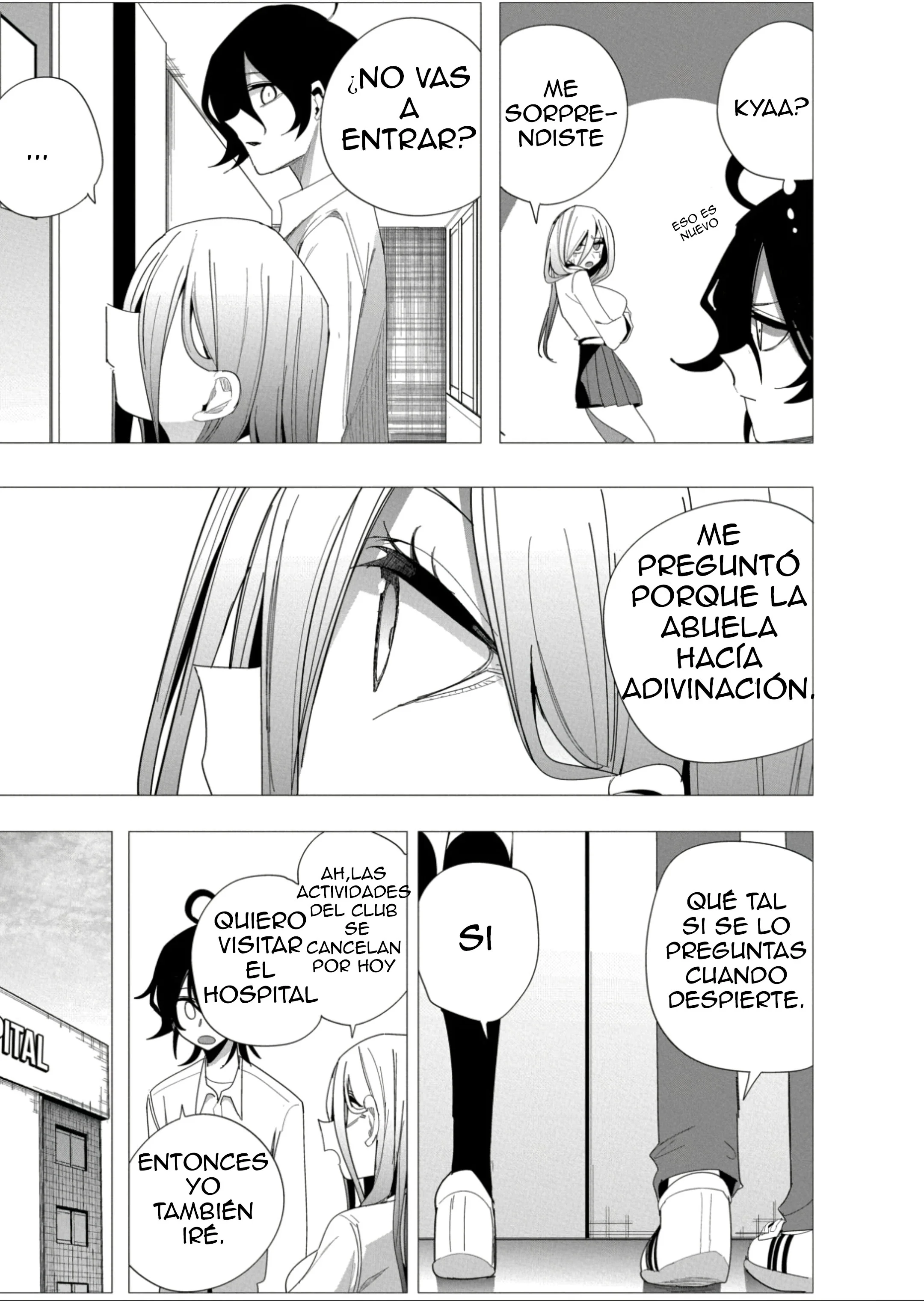 Mizuki-senpai Es Una Adivinadora De Amor Capítulo 36 - página 13