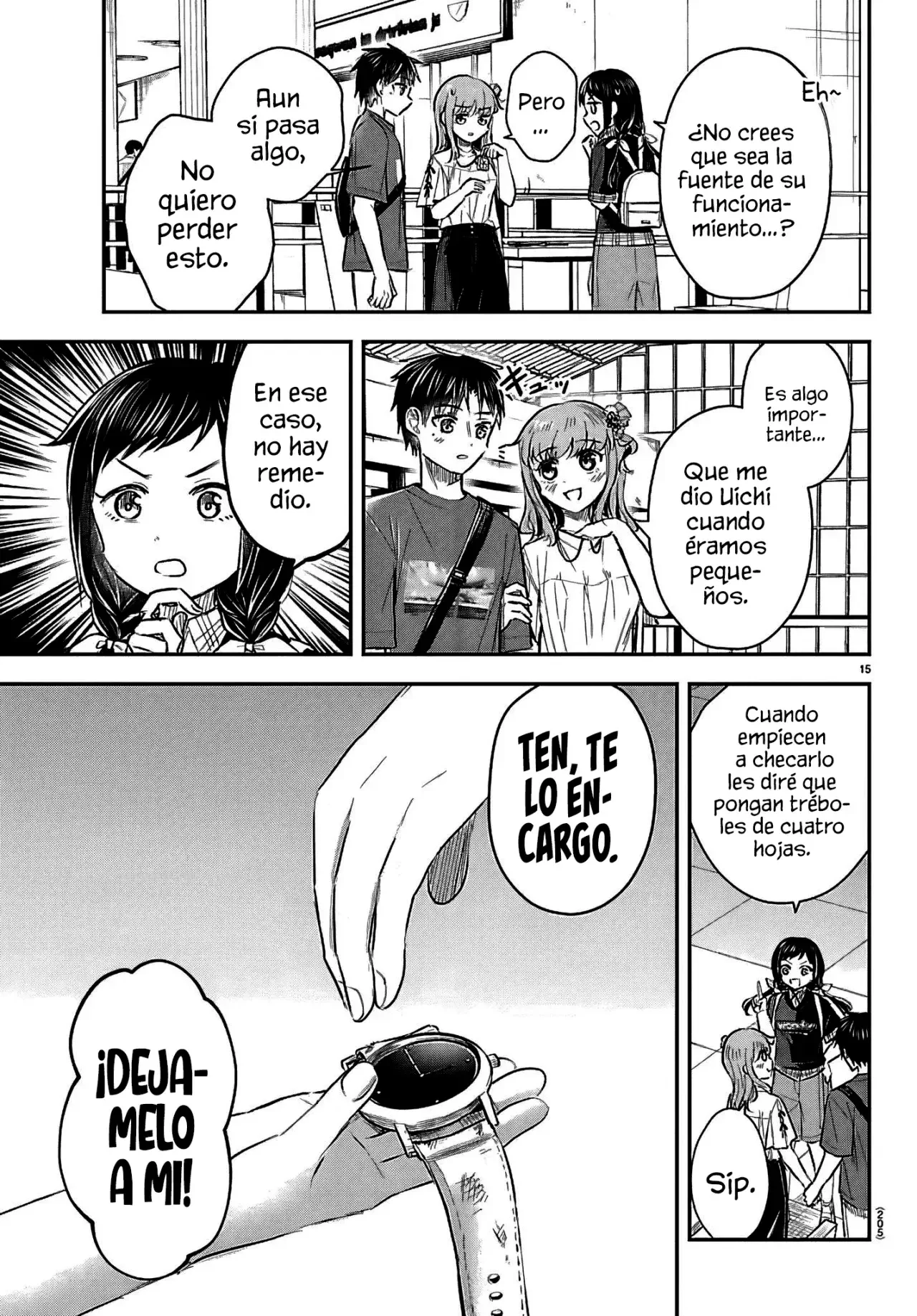 Kimi wa yotsuba no clover Capítulo 69 - página 18