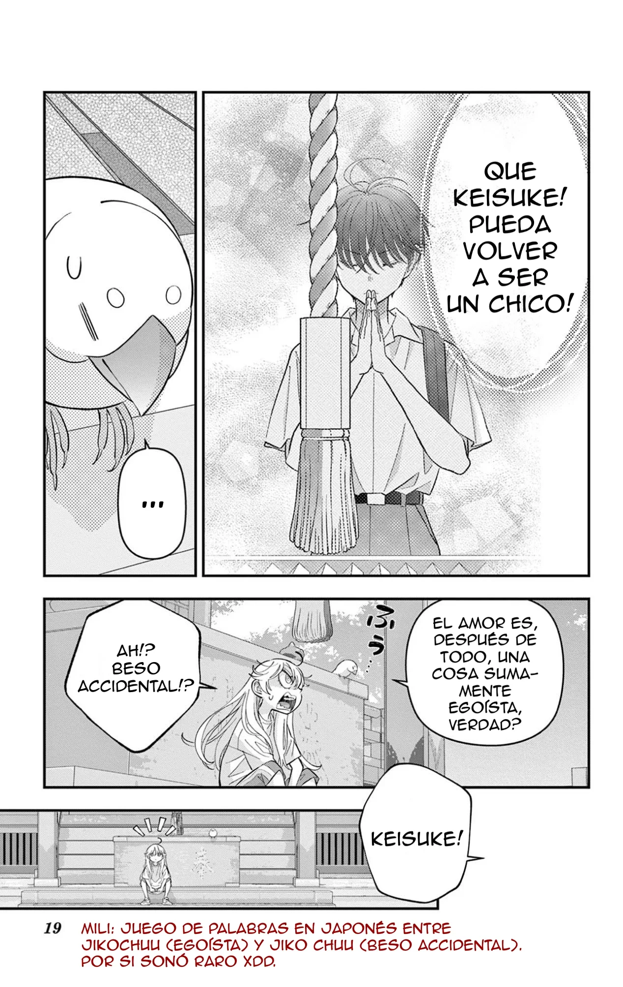 Uesugi Kun Wa Onnanoko Wo Yametai Capítulo 33 - página 21