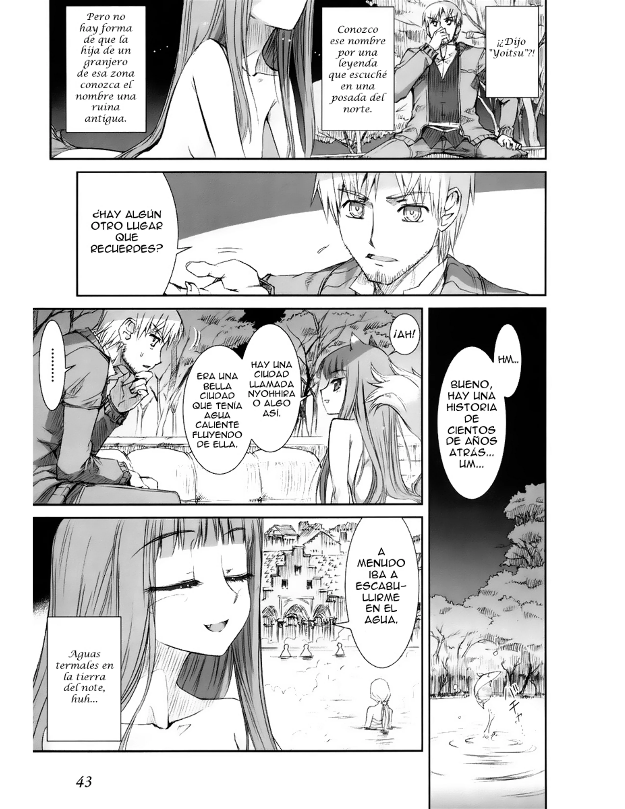 SPICE AND WOLF Capítulo 1 - página 41