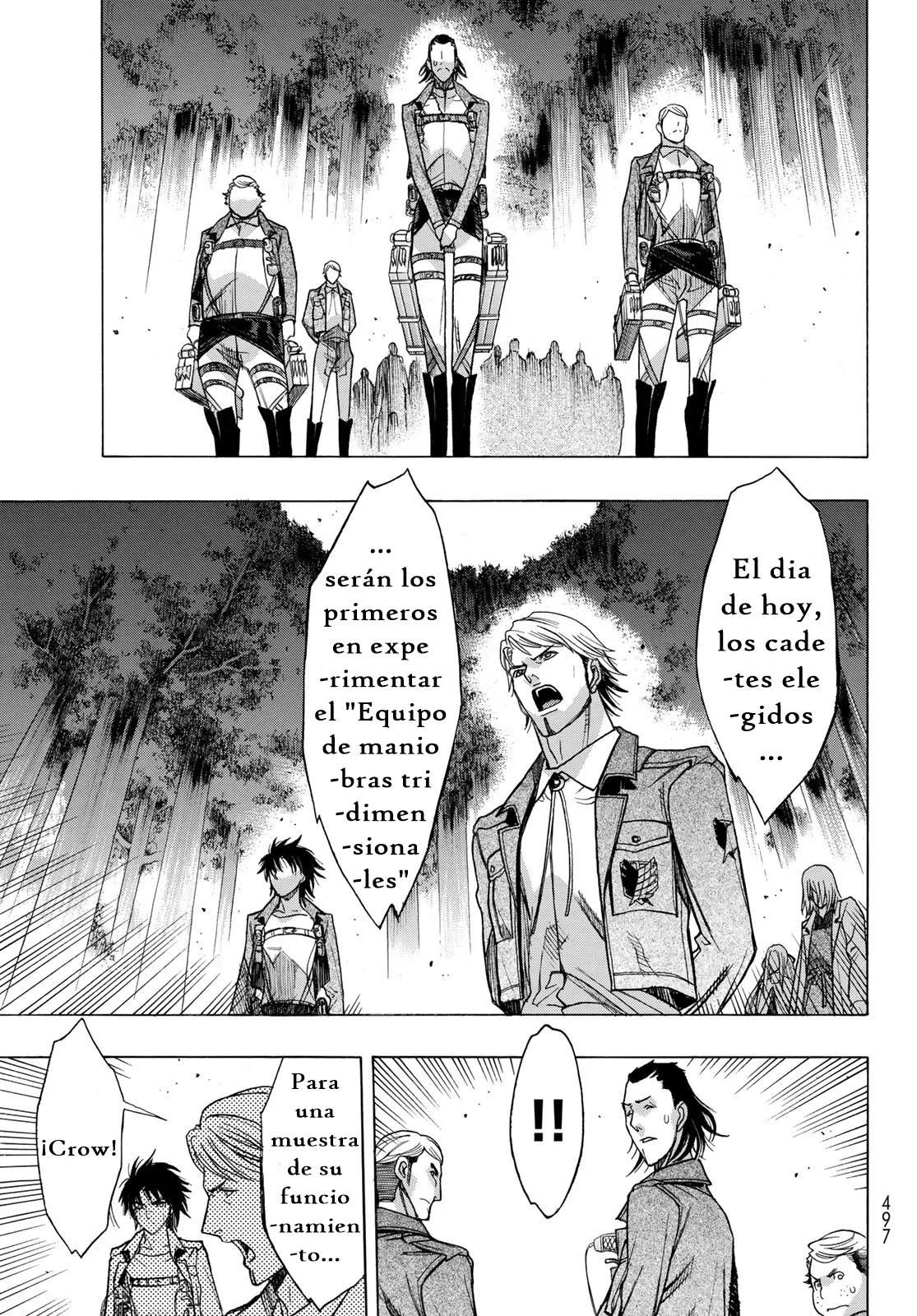 Shingeki no Kyojin: Antes de la Caída Capítulo 51 - página 18