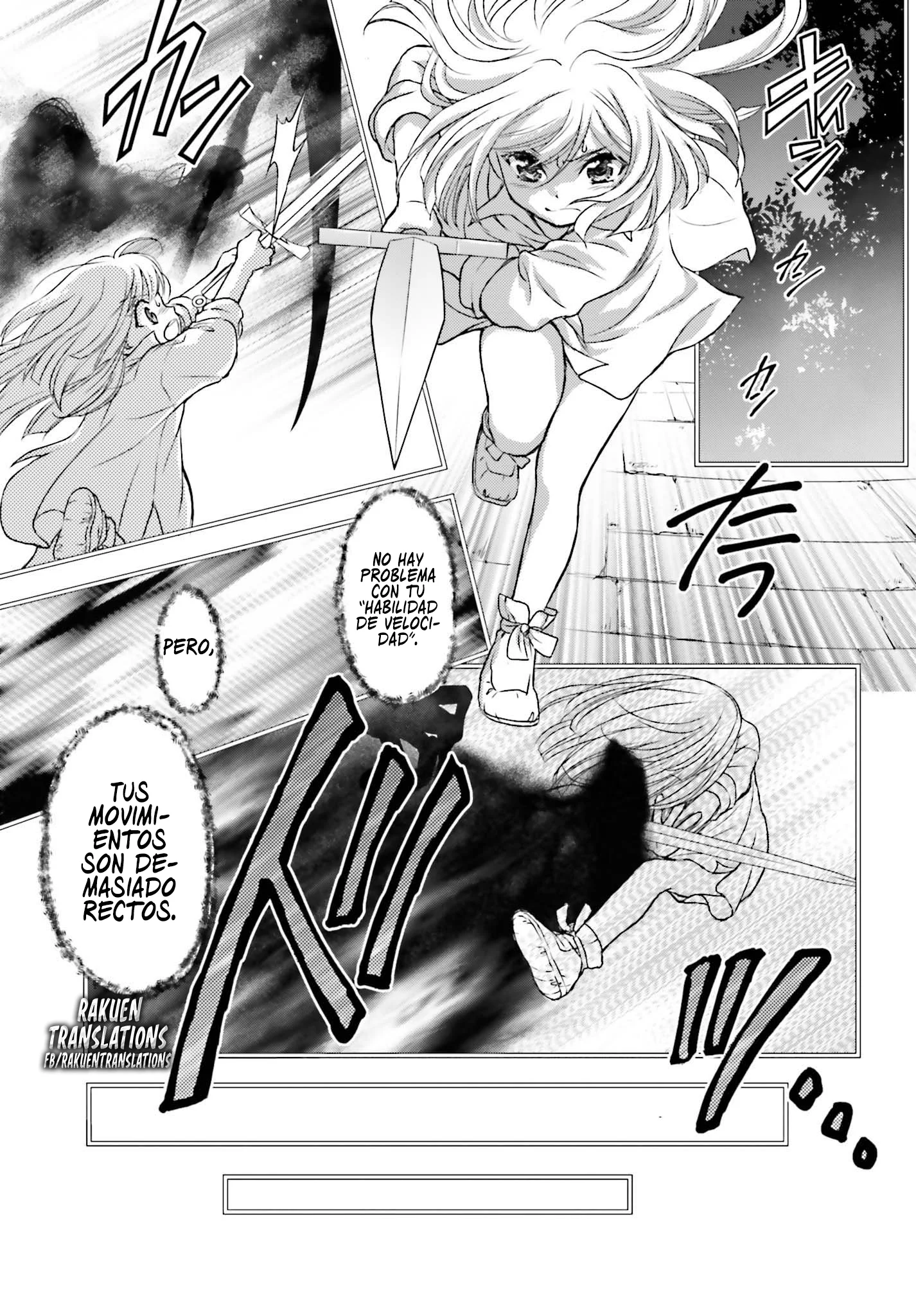 Shinigami ni Sodaterareta Shoujo wa Shikkoku no Ken wo Mune ni Idaku Capítulo 2 - página 4